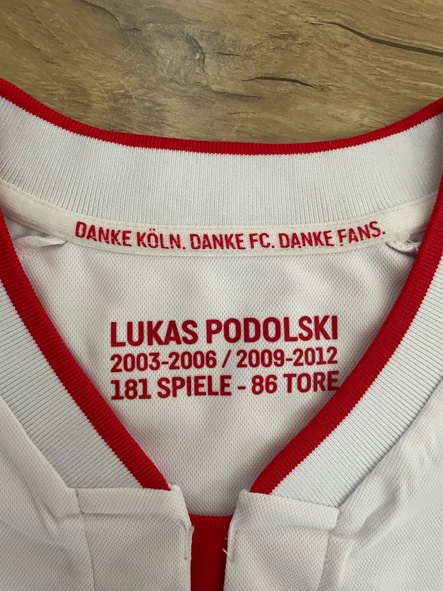 1. FC Köln 🇩🇪 ‘24 - ‘25 Lukas Podolski Special (Player) - New without Tags