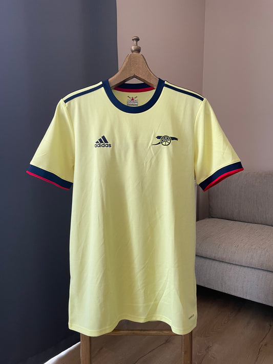 Arsenal 🏴󠁧󠁢󠁥󠁮󠁧󠁿 Auswärtstrikot (Fanversion) '21 - '22 - Neu ohne Etikett