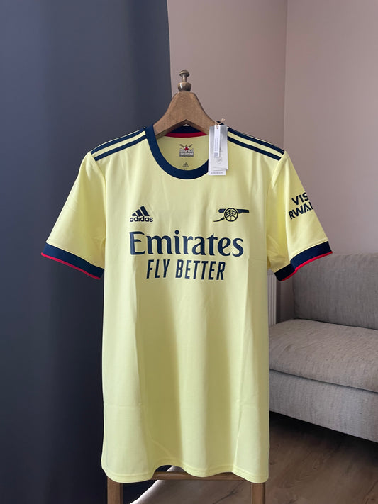 Arsenal 🏴󠁧󠁢󠁥󠁮󠁧󠁿 Auswärtstrikot (Fanversion) '21 - '22 - Neu mit Etikett