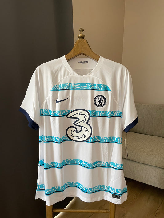 Chelsea🏴󠁧󠁢󠁥󠁮󠁧󠁿 Auswärtstrikot (Fanversion) '22 - '23 - Neu mit Etikett