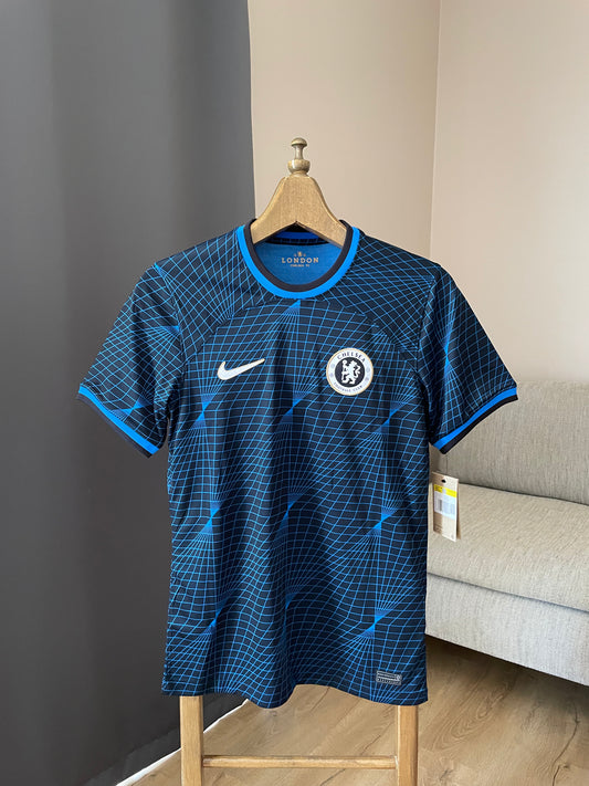 Chelsea🏴󠁧󠁢󠁥󠁮󠁧󠁿 Auswärtstrikot (Fanversion) '23 - '24 - Neu mit Etikett