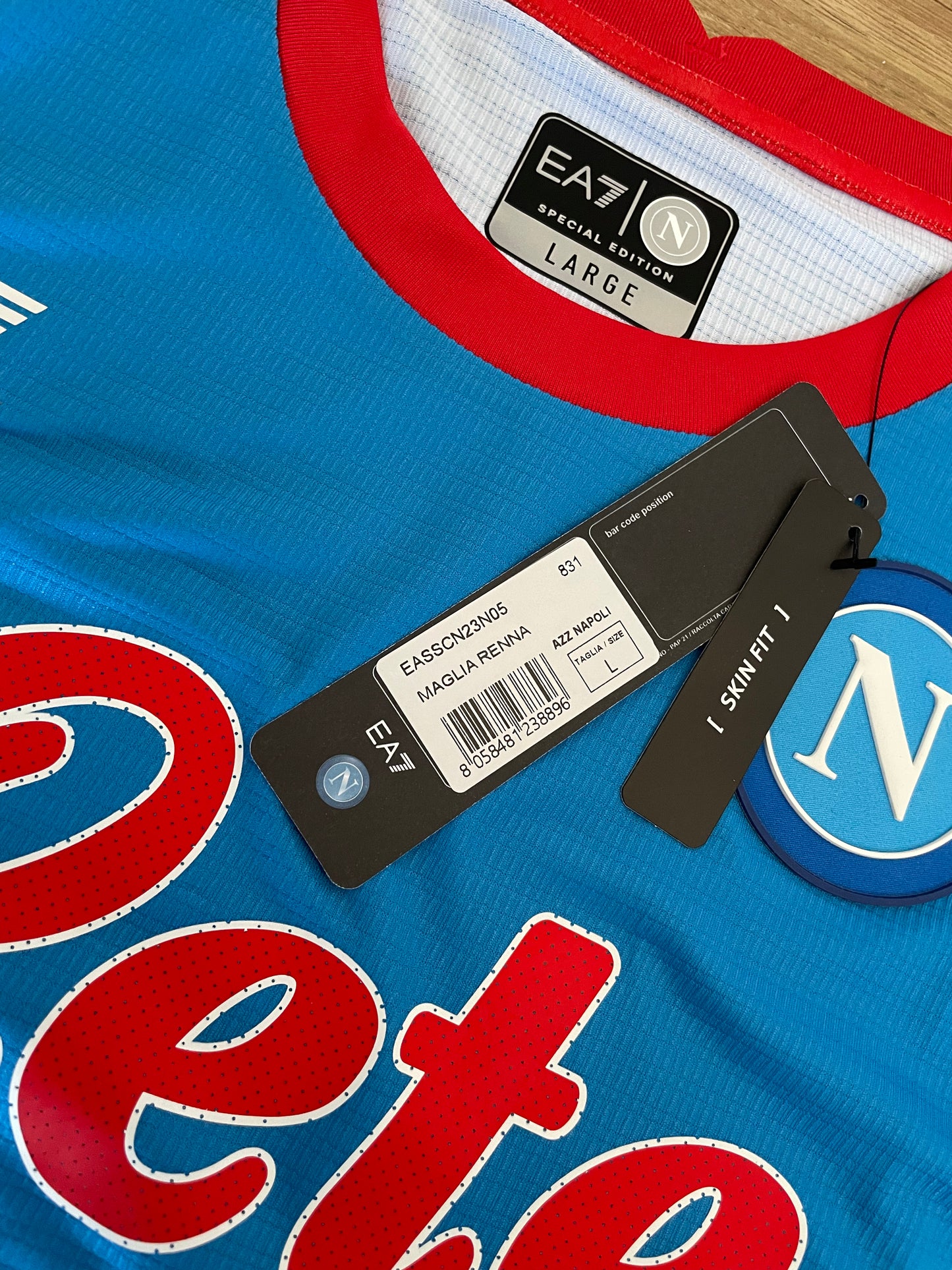 Napoli 🇮🇹 ‘22 - ‘23 Christmas Special (Player) - New with Tags