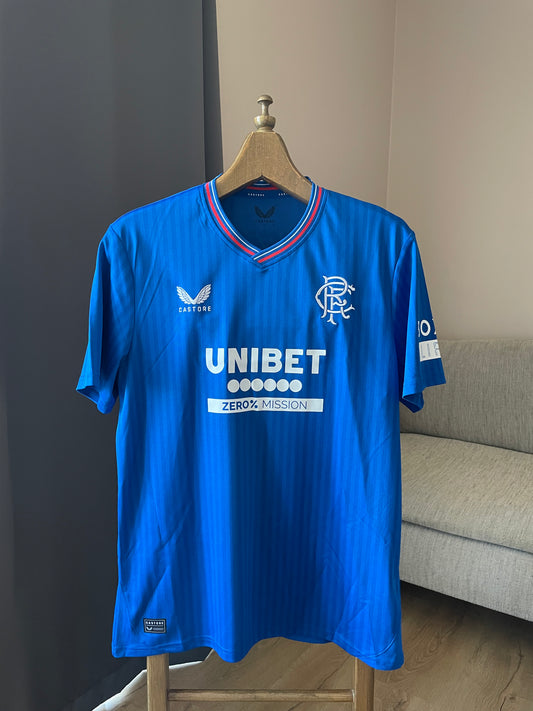 Glasgow Rangers 🏴󠁧󠁢󠁳󠁣󠁴󠁿 Heimtrikot (Fanversion) 23/24 - Neu ohne Etikett